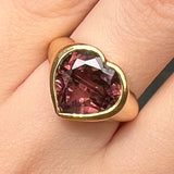 Ruby Heart Ring