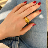 Bold Curve Ring