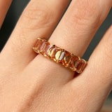 Champagne Baguette ring