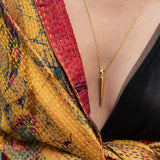 Gold Cone Necklace