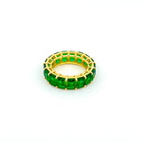 Emerald Baguette Ring