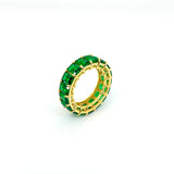 Emerald Baguette Ring