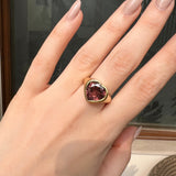 Ruby Heart Ring