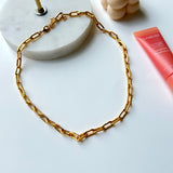 Chain link necklace