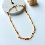 Chain link necklace